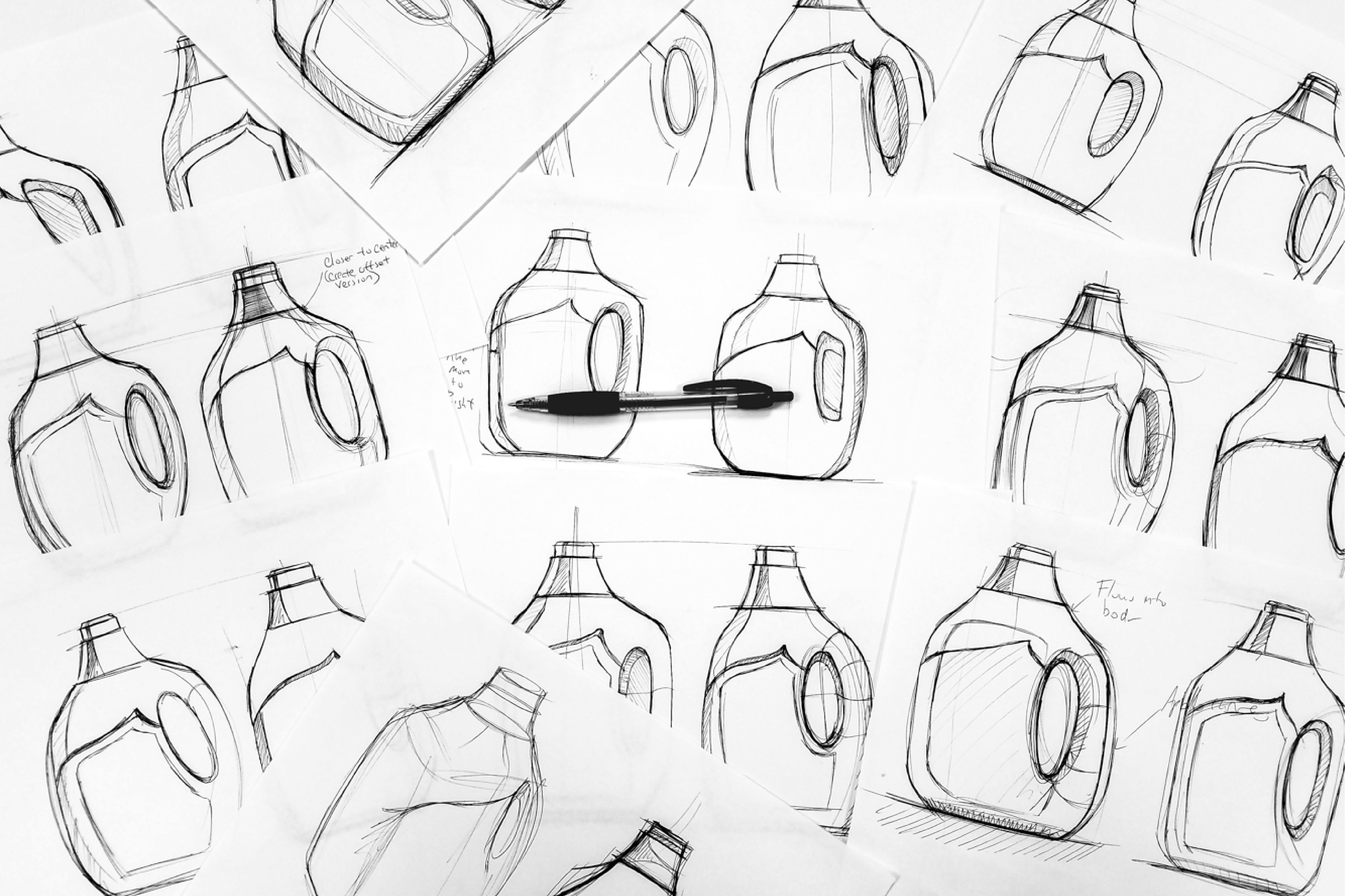Concept Design Sketches for Seventh Generation