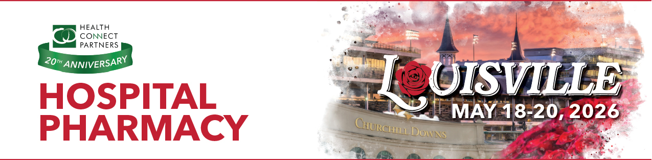 HCP Hospital Pharmacy Spring 2026 Conference Banner