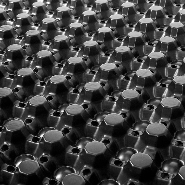 Altium Standard egg crate plastic freezer spacer pattern detail