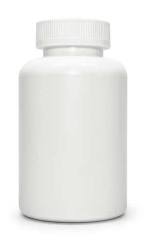 photo of High Density Polyethylene Vial Frasco de polietileno de alta densidad